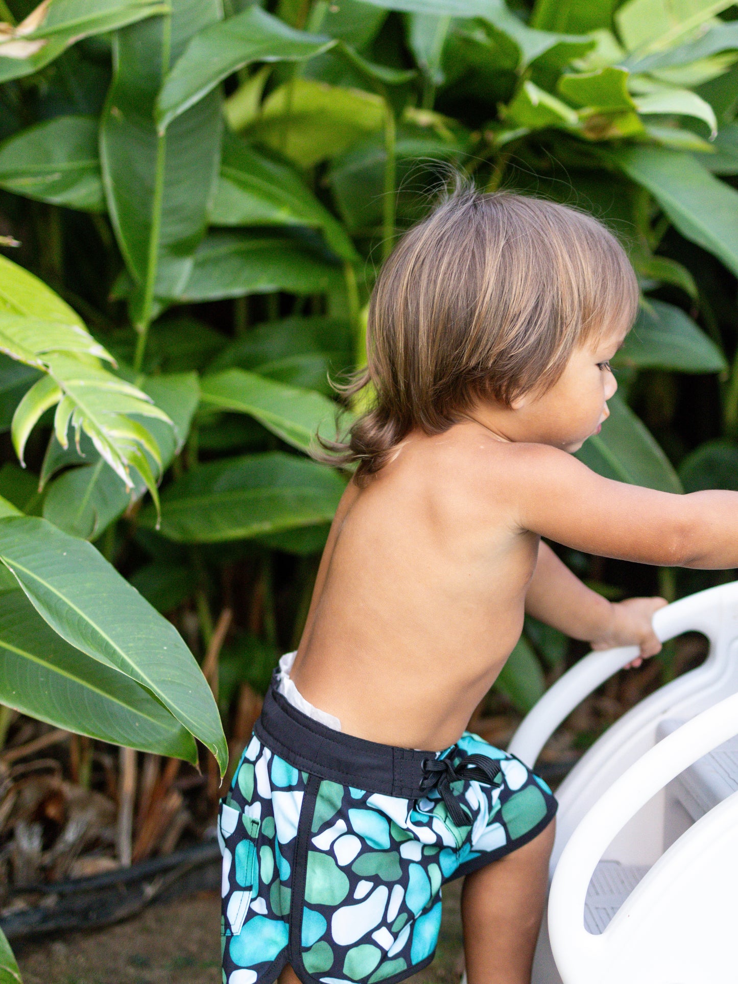 Sea Glass Keiki Board Shorts